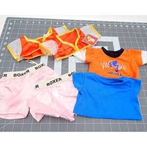 The Bear Factory Lot Clothes Shirts Shorts Stuffed Animals Plush